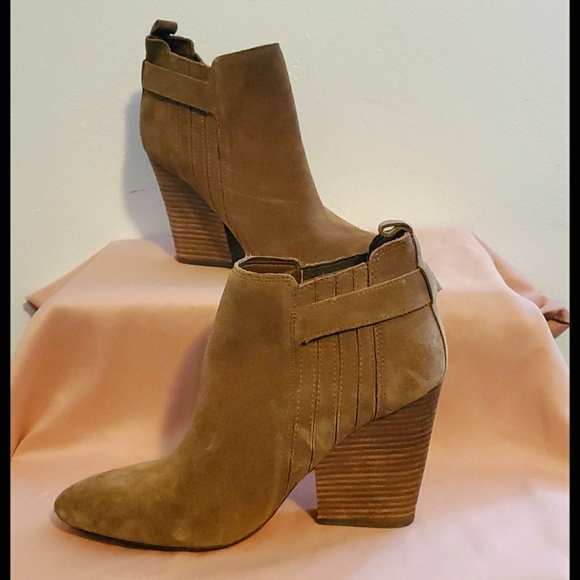 guess suede ankle boots
